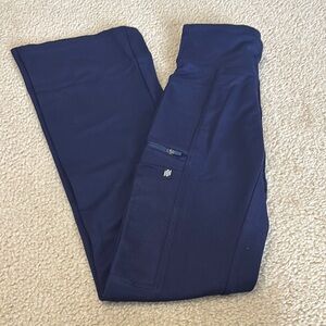 Jaanuu Women’s scrubs navy ultra soft yoga pant